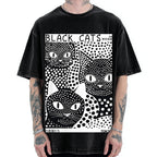 Tokyo Black Cats Vintage Washed T-shirt