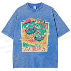 Unisex Dragon Quest Monsters Printed Washed Tee