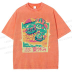 Unisex Dragon Quest Monsters Printed Washed Tee