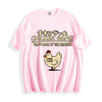 Chicken Game Cotton casual T-shirt