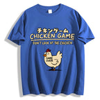 Chicken Game Cotton casual T-shirt