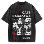 Infinite Cats Vintage Washed T-shirt