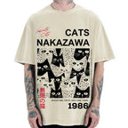 Infinite Cats Vintage Washed T-shirt
