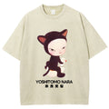 Yoshitomo Nara Vintage Wash Japanese Design T-Shirt