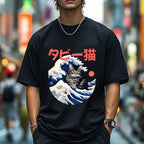 Cat Japanese Style Classic Tee