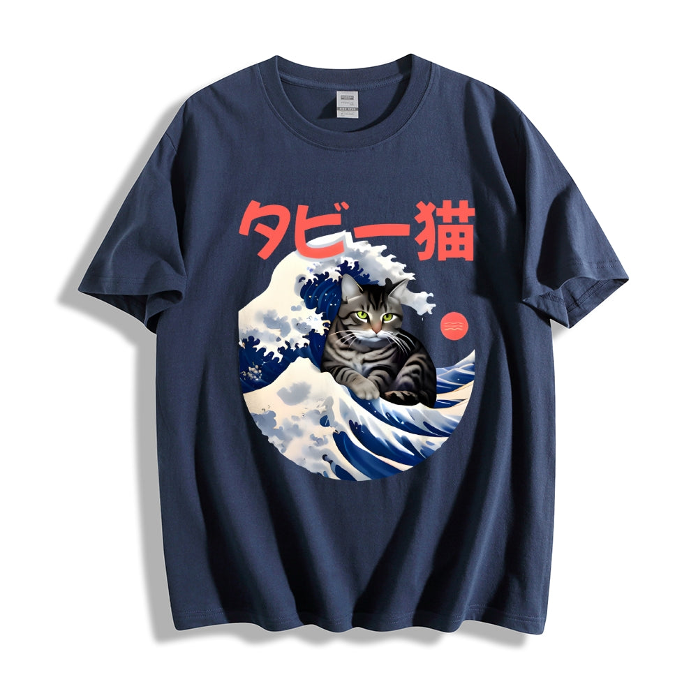 Cat Japanese Style Classic Tee