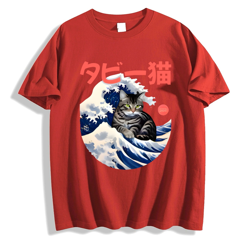Cat Japanese Style Classic Tee