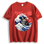 Cat Japanese Style Classic Tee