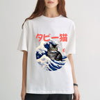 Cat Japanese Style Classic Tee