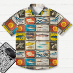 Vintage Fish Collection Aloha Hawaiian Shirt