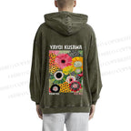 Flowers Yayoi Kusama hoodies