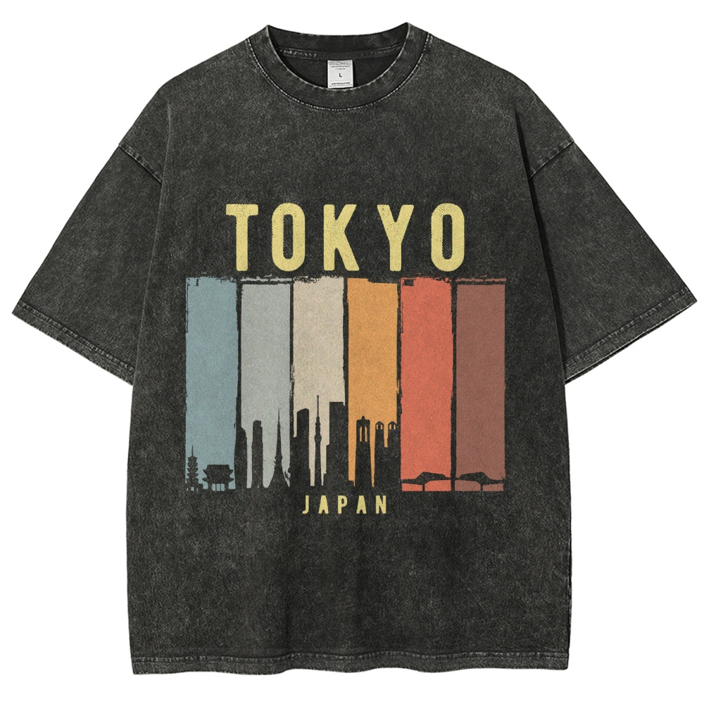 TOKYO Vintage Washed T-shirt