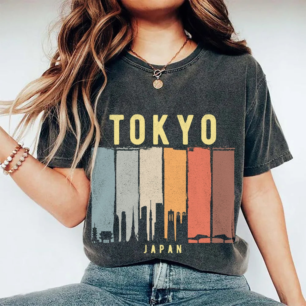 TOKYO Vintage Washed T-shirt