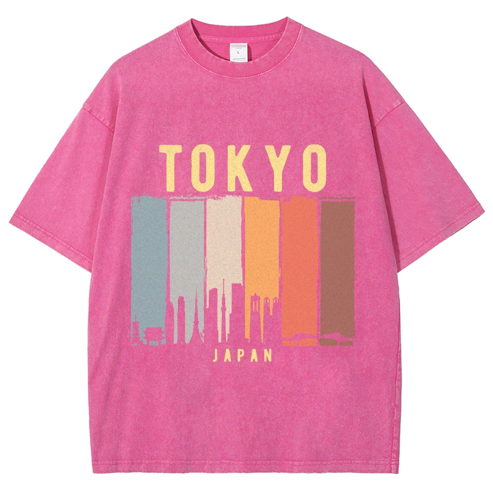 TOKYO Vintage Washed T-shirt