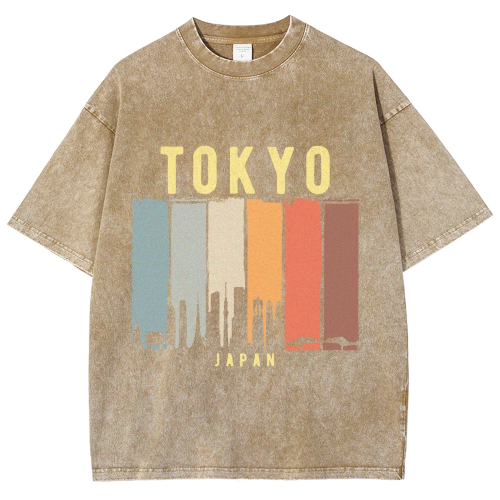 TOKYO Vintage Washed T-shirt