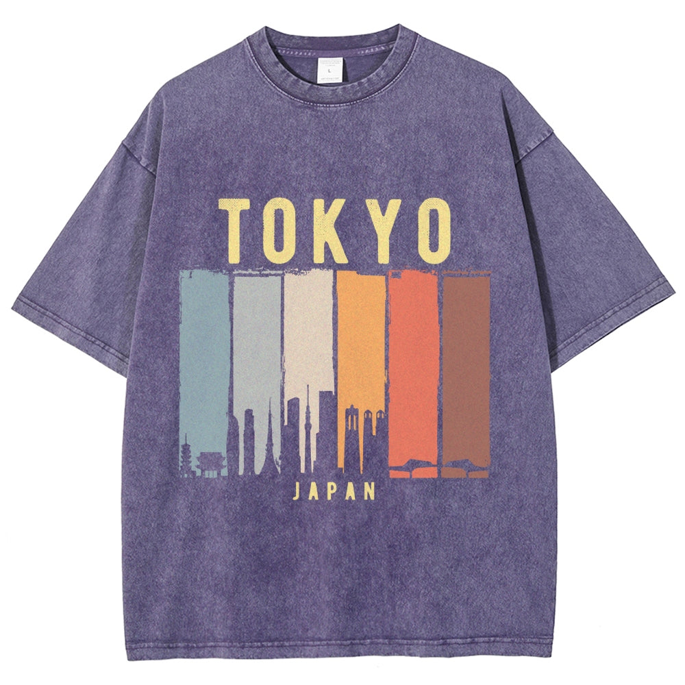 TOKYO Vintage Washed T-shirt