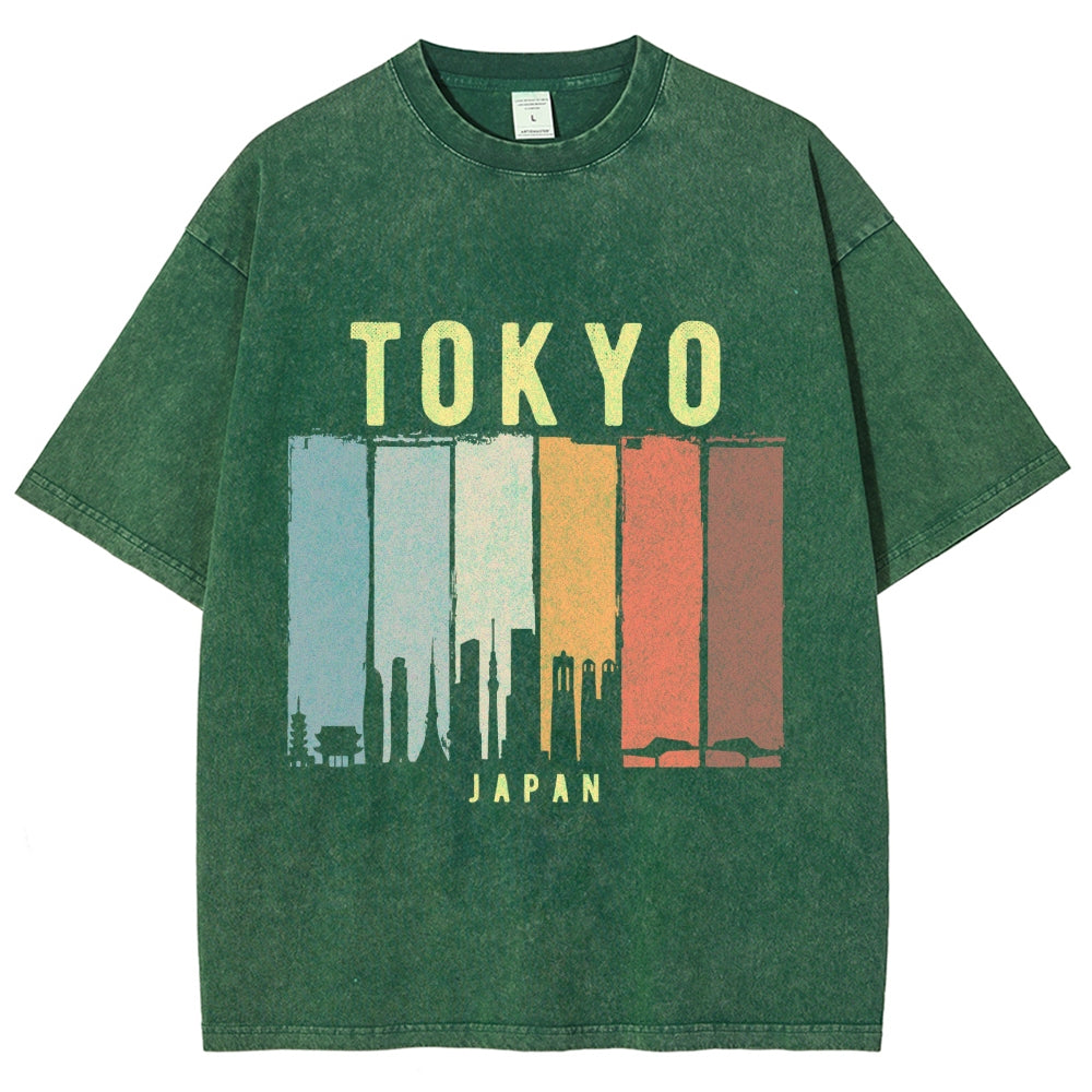 TOKYO Vintage Washed T-shirt