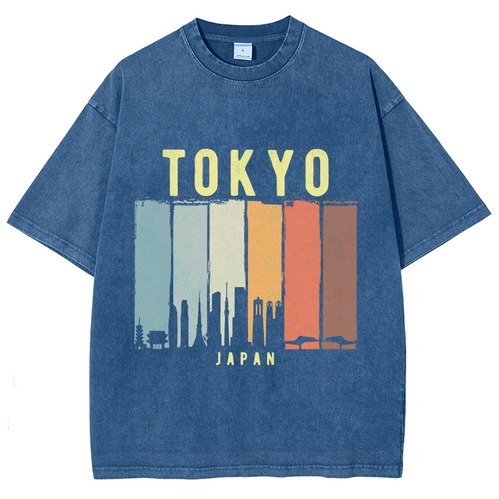 TOKYO Vintage Washed T-shirt