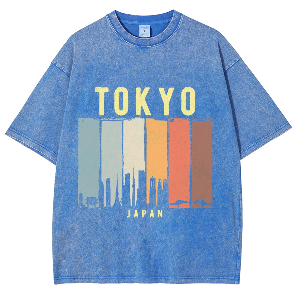 TOKYO Vintage Washed T-shirt