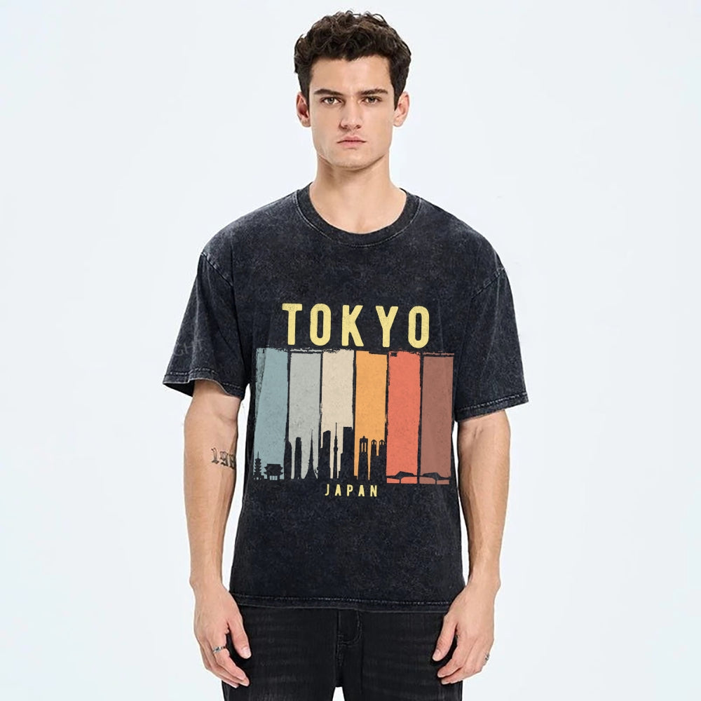 TOKYO Vintage Washed T-shirt