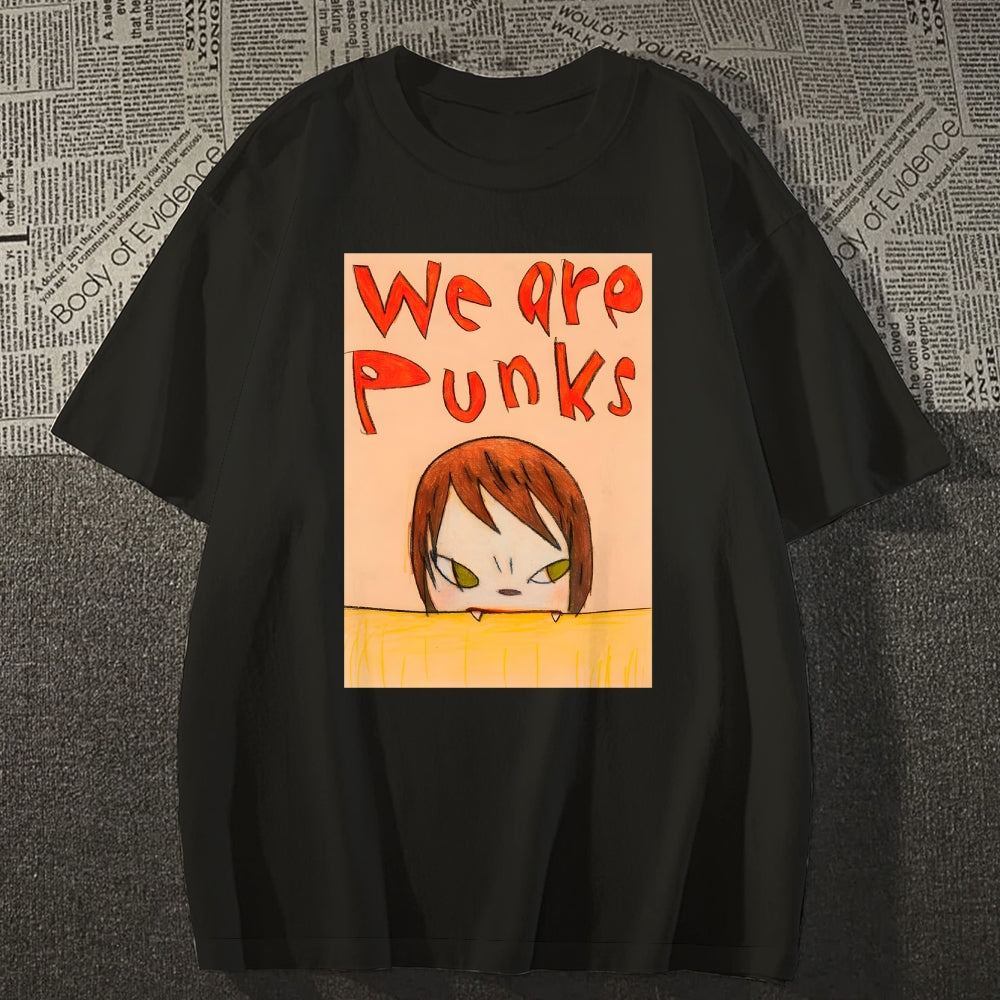 Yoshitomo Nara Punk Japanese Style Classic Tee