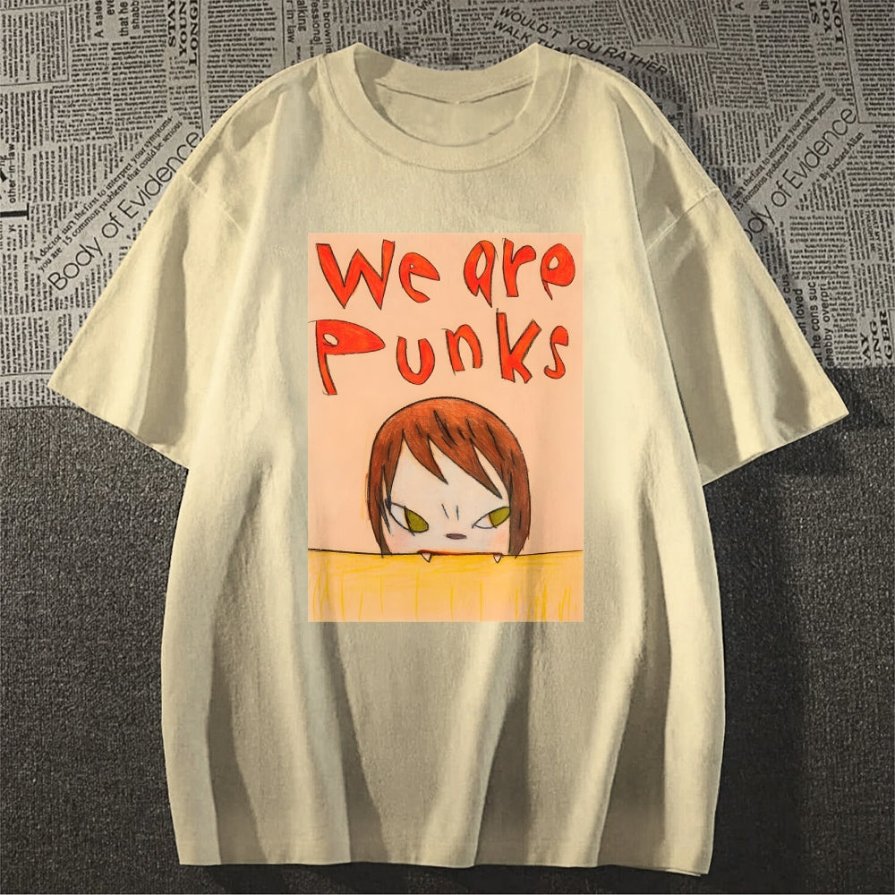 Yoshitomo Nara Punk Japanese Style Classic Tee