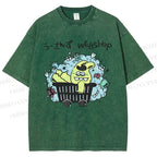 Unisex Web Shop Printed Washed Tee