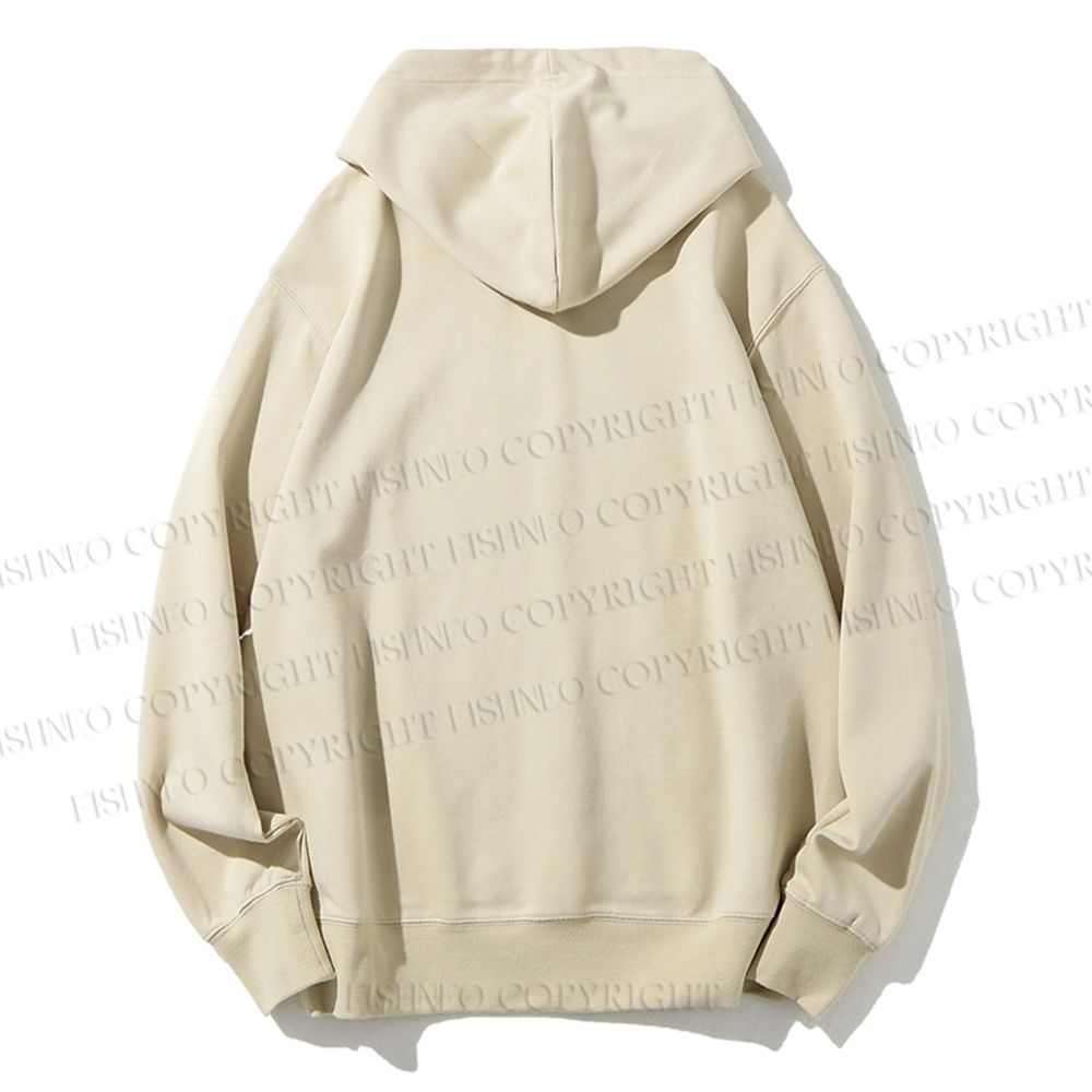 Unisex Casual Cotton Tiger Printed Hoodie