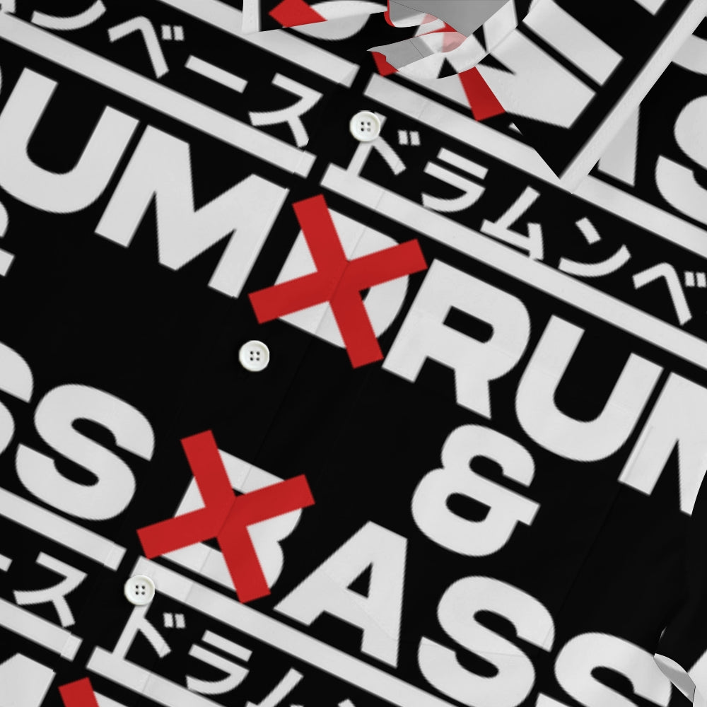 Drum And Bass Button-up Shirt
