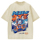 Racing Mouse Rat Funny Vintage Washed T-shirt