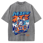 Racing Mouse Rat Funny Vintage Washed T-shirt