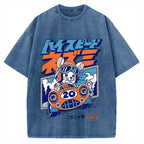 Racing Mouse Rat Funny Vintage Washed T-shirt