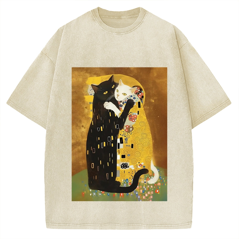 The Kiss Cat Vintage Washed T-shirt