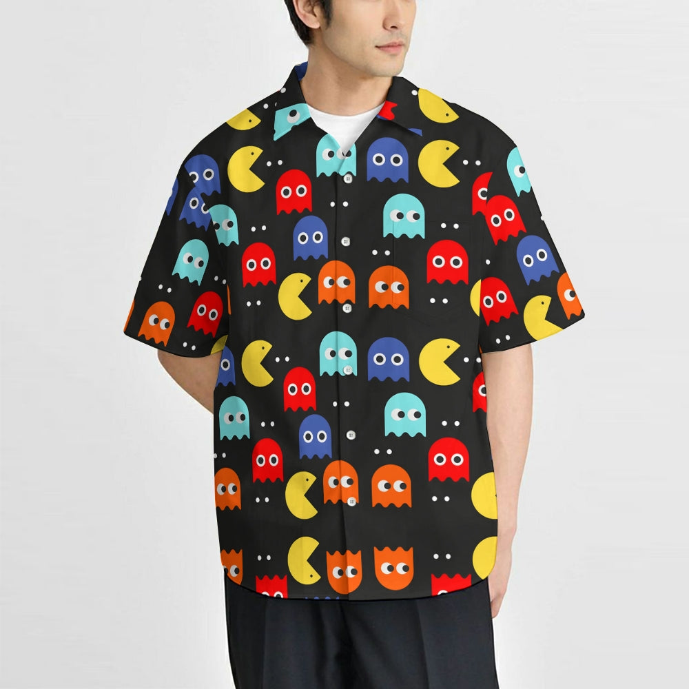 Retro Classic Games Button-up Shirt