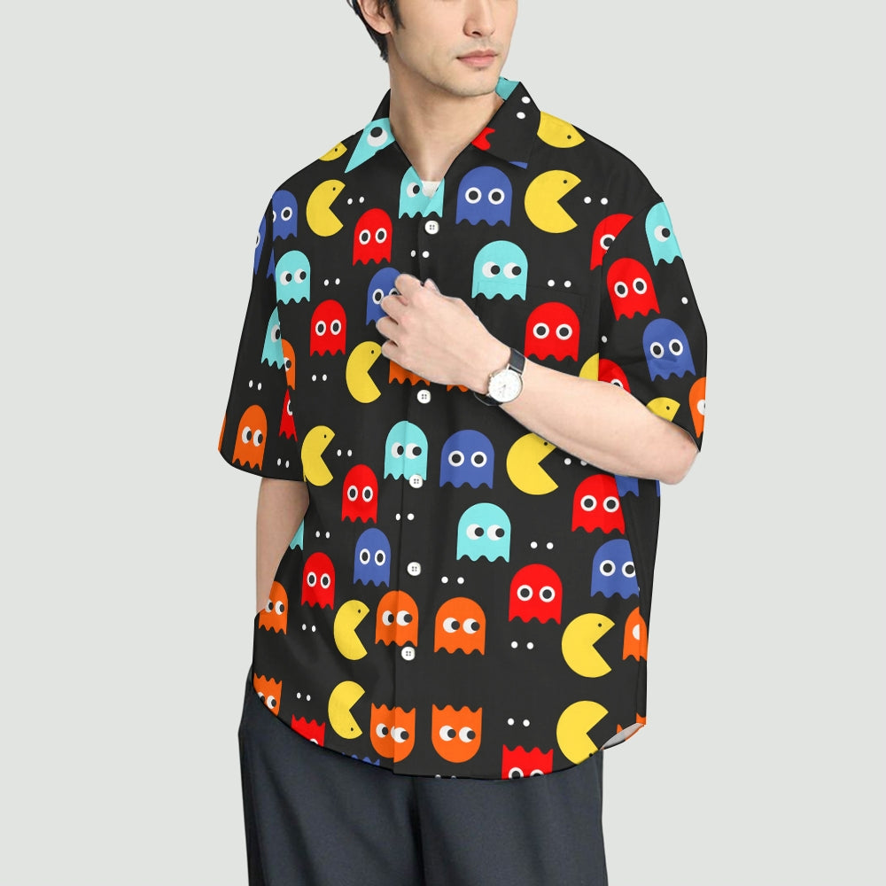 Retro Classic Games Button-up Shirt