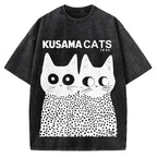 Kusama Cats 1996 Vintage Washed T-shirt