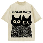 Kusama Cats 1996 Vintage Washed T-shirt