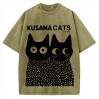 Kusama Cats 1996 Vintage Washed T-shirt