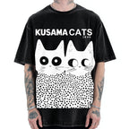 Kusama Cats 1996 Vintage Washed T-shirt