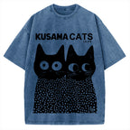 Kusama Cats 1996 Vintage Washed T-shirt