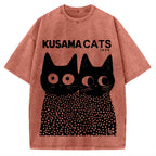 Kusama Cats 1996 Vintage Washed T-shirt