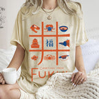 Unisex Fukui Printed Washed Tee