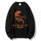 Unisex Japanese Tiger King Printed Sweatshirt