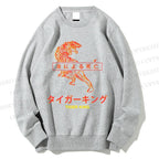 Unisex Japanese Tiger King Printed Sweatshirt