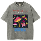Yayoi Kusama Vintage Wash Japanese Design T-Shirt