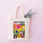 Flowers Yayoi Kusama Tote Bag