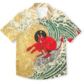 Japanese Demon Oni Button-up Shirt