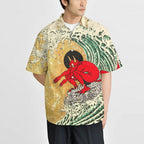 Japanese Demon Oni Button-up Shirt