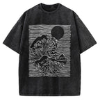 Kanagawa Division Vintage Washed T-shirt