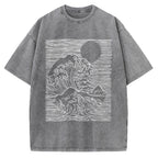 Kanagawa Division Vintage Washed T-shirt